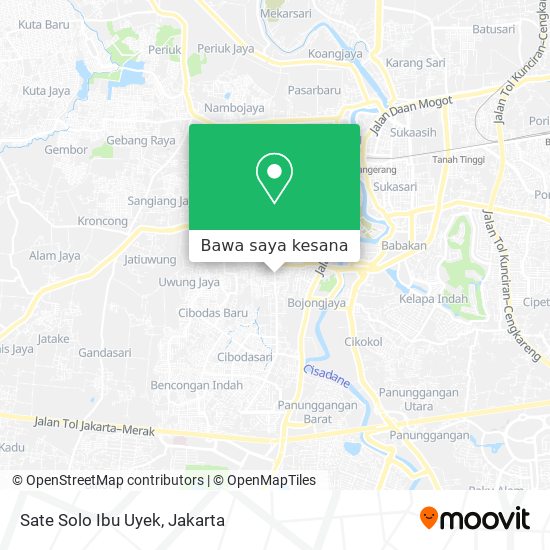 Peta Sate Solo Ibu Uyek