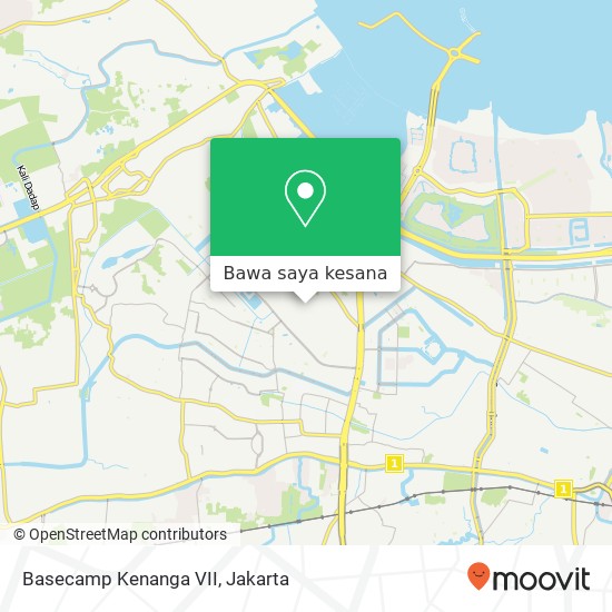 Peta Basecamp Kenanga VII, Pulo harapan indah