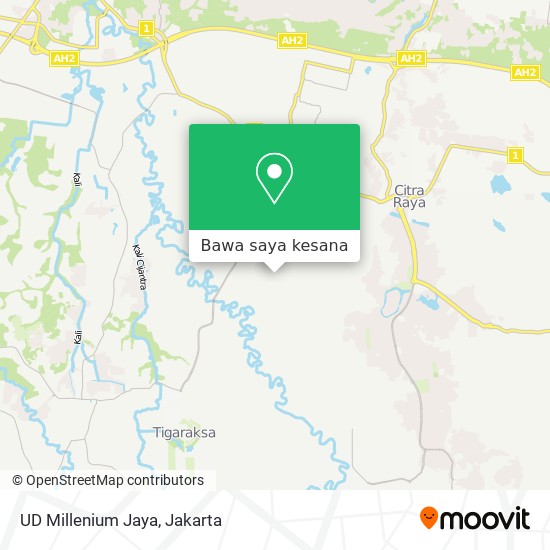 Peta UD Millenium Jaya