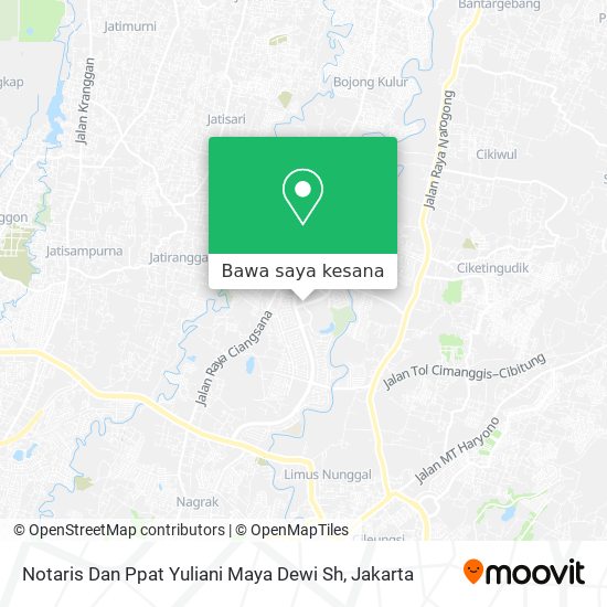 Peta Notaris Dan Ppat Yuliani Maya Dewi Sh