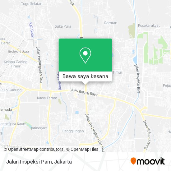 Peta Jalan Inspeksi Pam