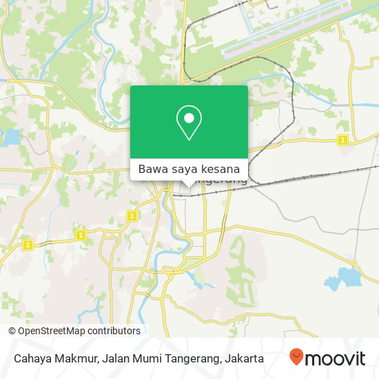 Peta Cahaya Makmur, Jalan Mumi Tangerang