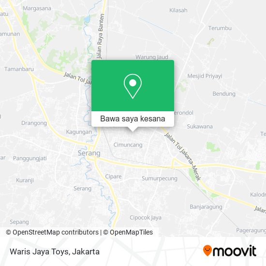 Peta Waris Jaya Toys, Jalan KH Abdul Latief