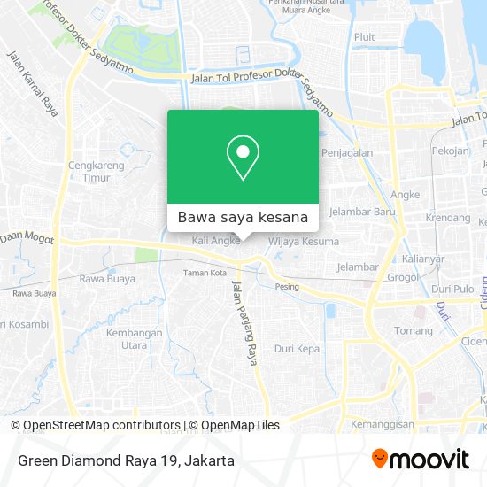 Peta Green Diamond Raya 19