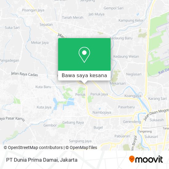 Peta PT Dunia Prima Damai