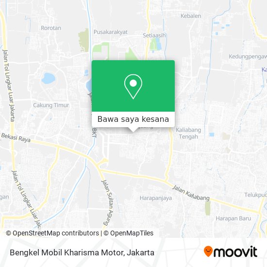 Peta Bengkel Mobil Kharisma Motor