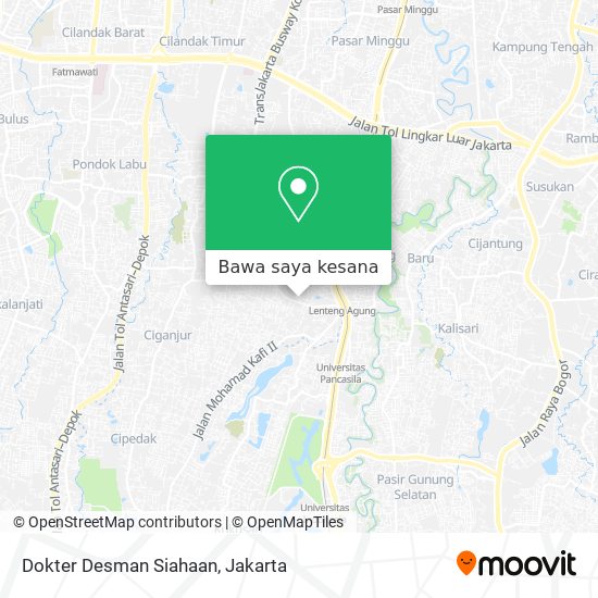 Peta Dokter Desman Siahaan