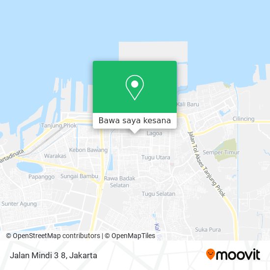 Peta Jalan Mindi 3 8