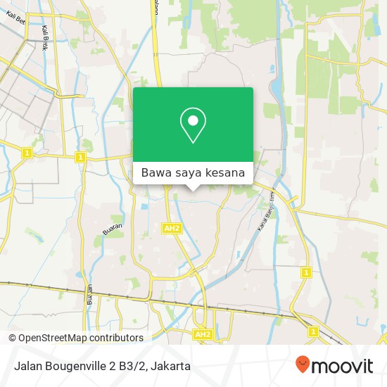 Peta Jalan Bougenville 2 B3 / 2, Cakung