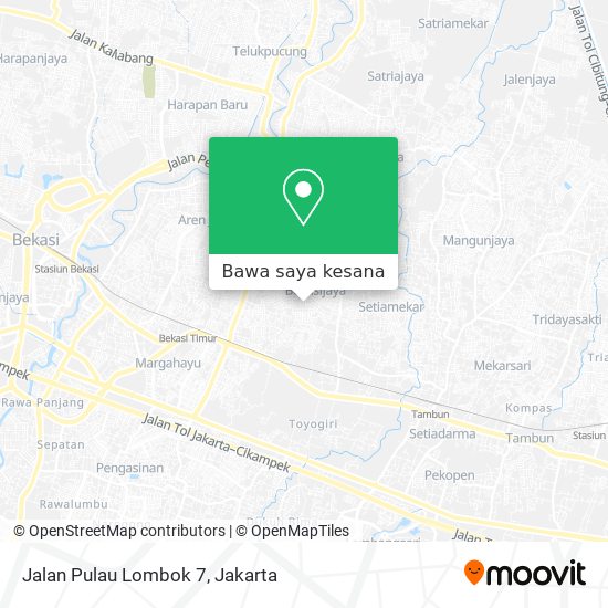 Peta Jalan Pulau Lombok 7