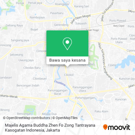 Peta Majelis Agama Buddha Zhen Fo Zong Tantrayana Kasogatan Indonesia