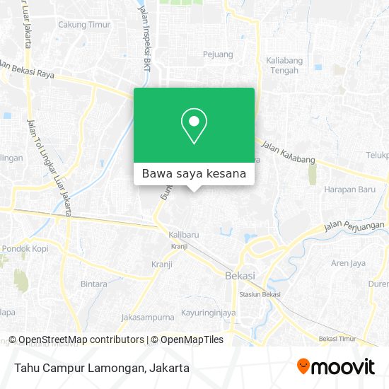 Peta Tahu Campur Lamongan