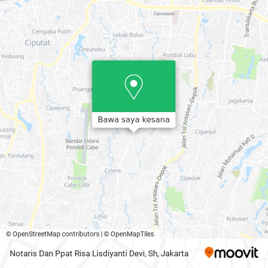 Peta Notaris Dan Ppat Risa Lisdiyanti Devi, Sh