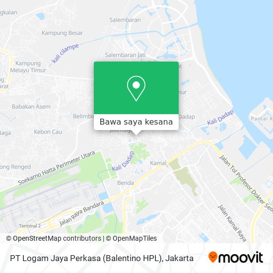 Peta PT Logam Jaya Perkasa (Balentino HPL)