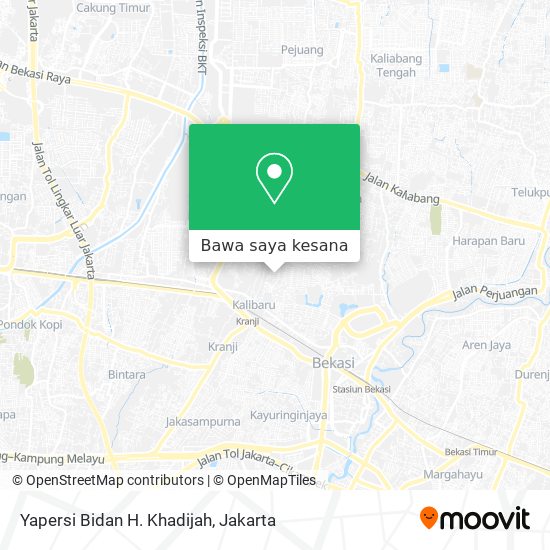Peta Yapersi Bidan H. Khadijah