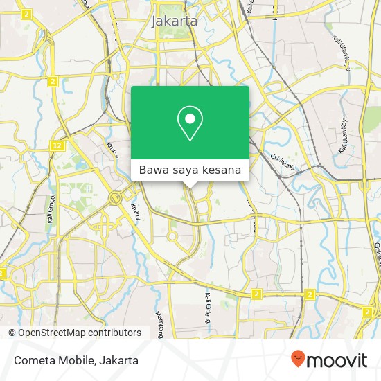 Peta Cometa Mobile, Jalan H. R. Rasuna Said