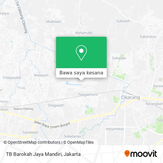 Peta TB Barokah Jaya Mandiri