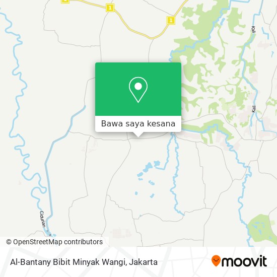 Peta Al-Bantany Bibit Minyak Wangi