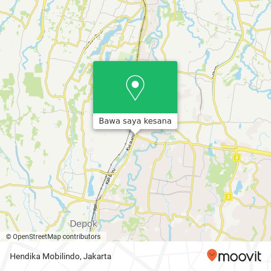 Peta Hendika Mobilindo, Jalan Margonda