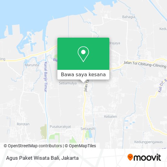 Peta Agus Paket Wisata Bali