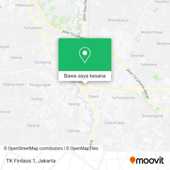 Peta TK Firdaus 1, Jalan Veteran
