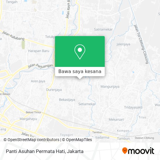 Peta Panti Asuhan Permata Hati