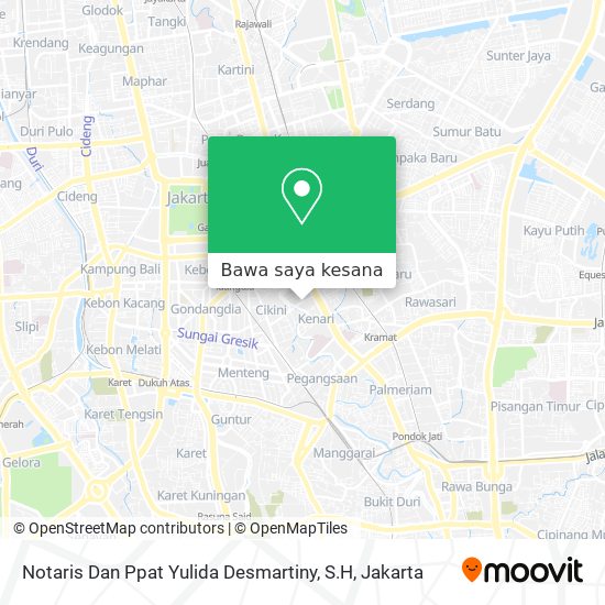 Peta Notaris Dan Ppat Yulida Desmartiny, S.H