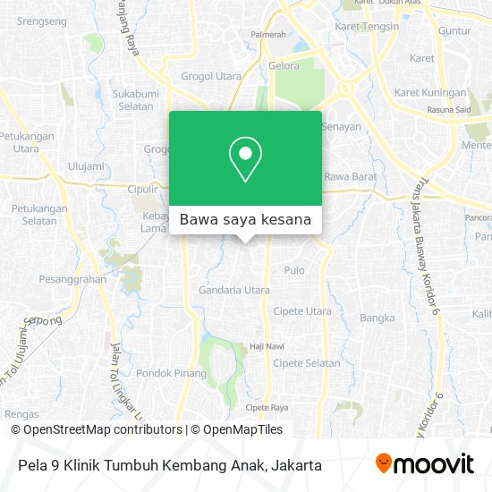 Peta Pela 9 Klinik Tumbuh Kembang Anak