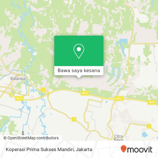 Peta Koperasi Prima Sukses Mandiri, Sindang Jaya