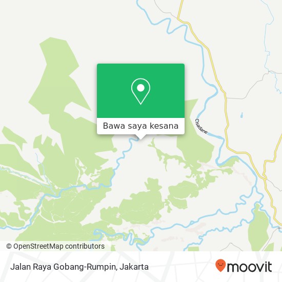 Peta Jalan Raya Gobang-Rumpin, Rumpin