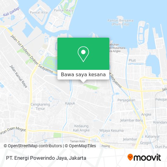 Peta PT. Energi Powerindo Jaya