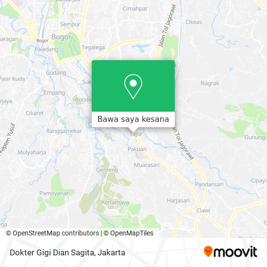 Peta Dokter Gigi Dian Sagita