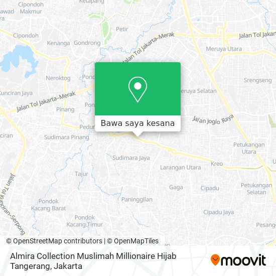 Peta Almira Collection Muslimah Millionaire Hijab Tangerang