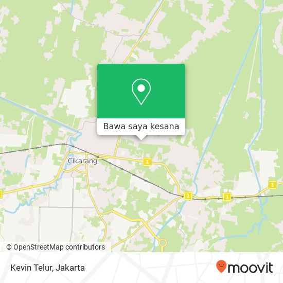 Peta Kevin Telur, Grand Cikarang City Cikarang Utara