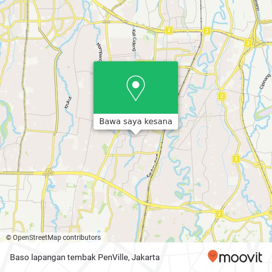 Peta Baso lapangan tembak PenVille