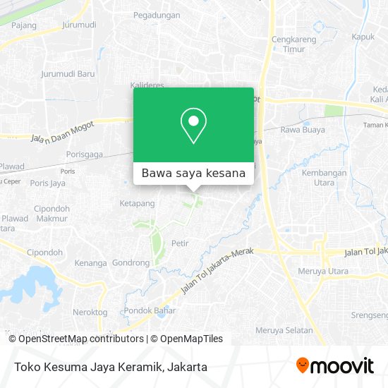 Peta Toko Kesuma Jaya Keramik