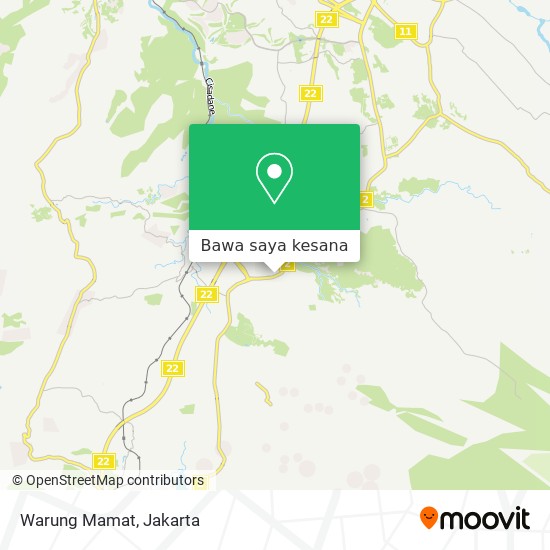 Peta Warung Mamat