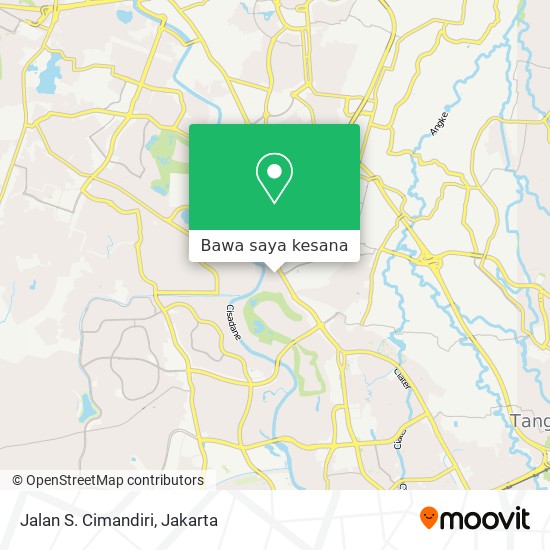 Peta Jalan S. Cimandiri