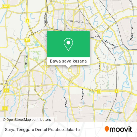 Peta Surya Tenggara Dental Practice