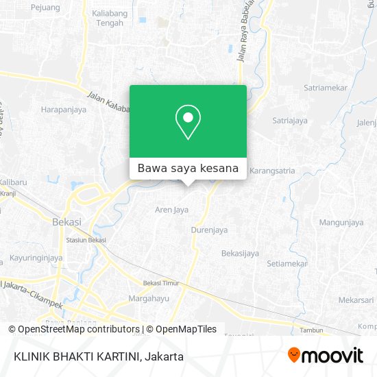 Peta KLINIK BHAKTI KARTINI
