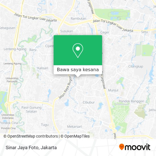 Peta Sinar Jaya Foto