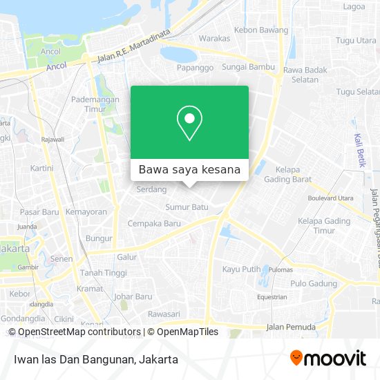 Peta Iwan las Dan Bangunan