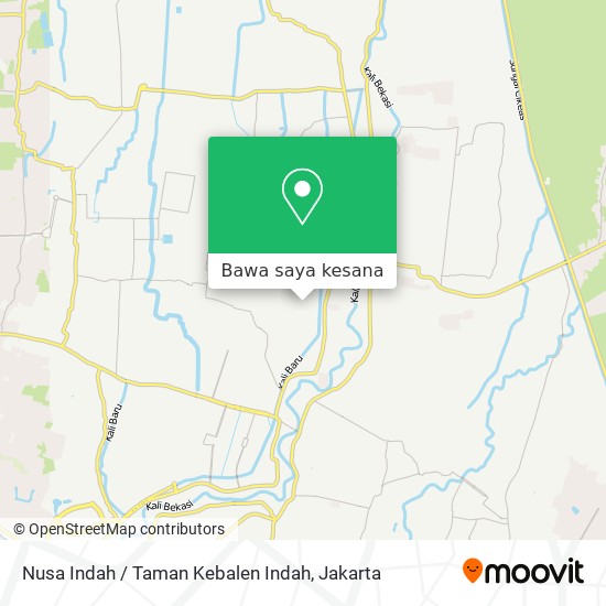 Peta Nusa Indah / Taman Kebalen Indah