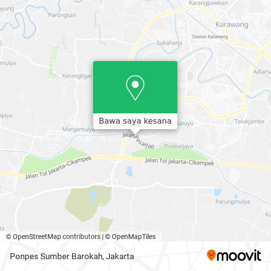 Peta Ponpes Sumber Barokah