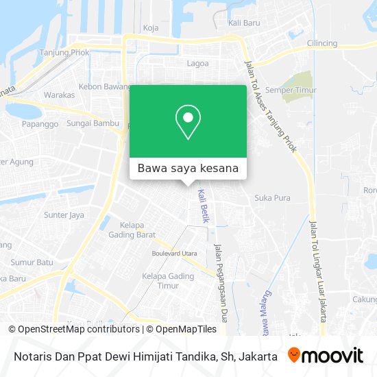 Peta Notaris Dan Ppat Dewi Himijati Tandika, Sh