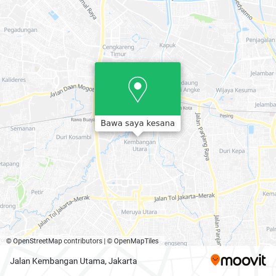Peta Jalan Kembangan Utama
