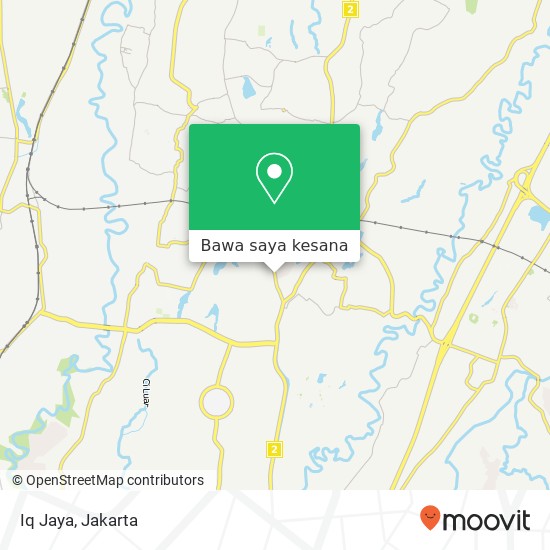 Peta Iq Jaya, Jalan Cikaret Cibinong