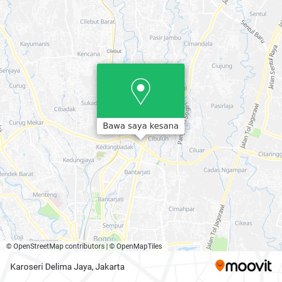 Peta Karoseri Delima Jaya