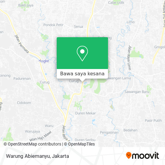 Peta Warung Abiemanyu