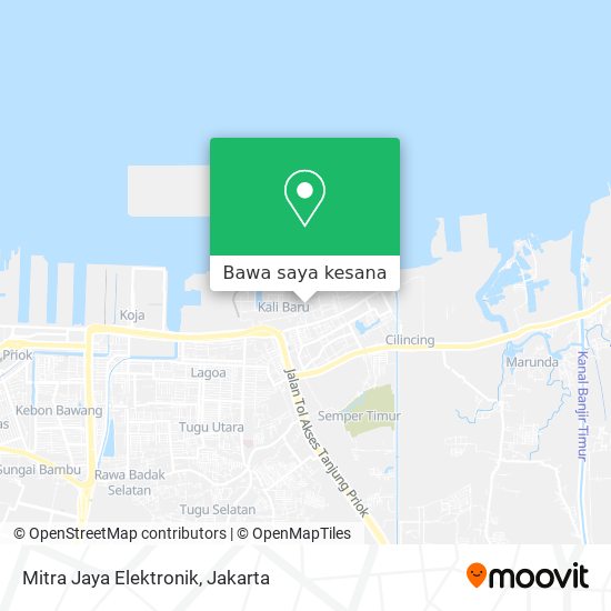 Peta Mitra Jaya Elektronik